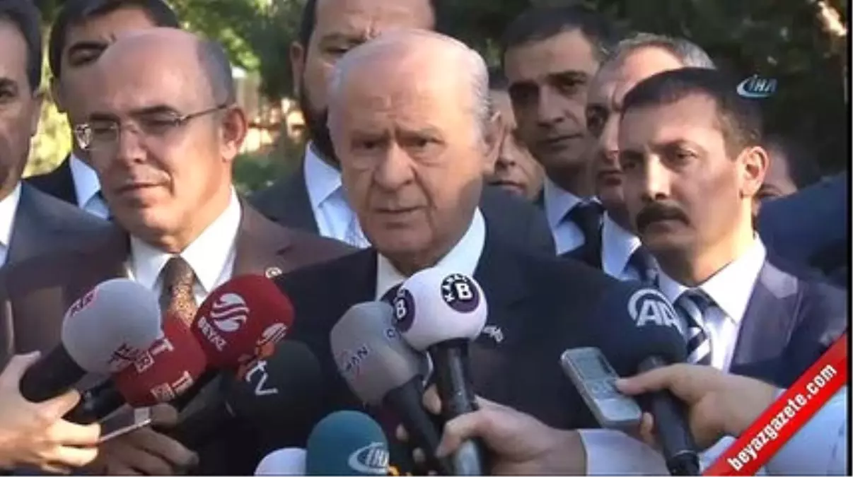 Devlet Bahçeli: Artık Sabır Taşı Çatlamıştır