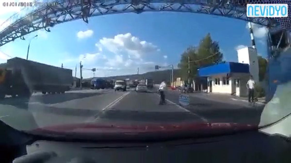 Korkunç Kaza Kamerada!