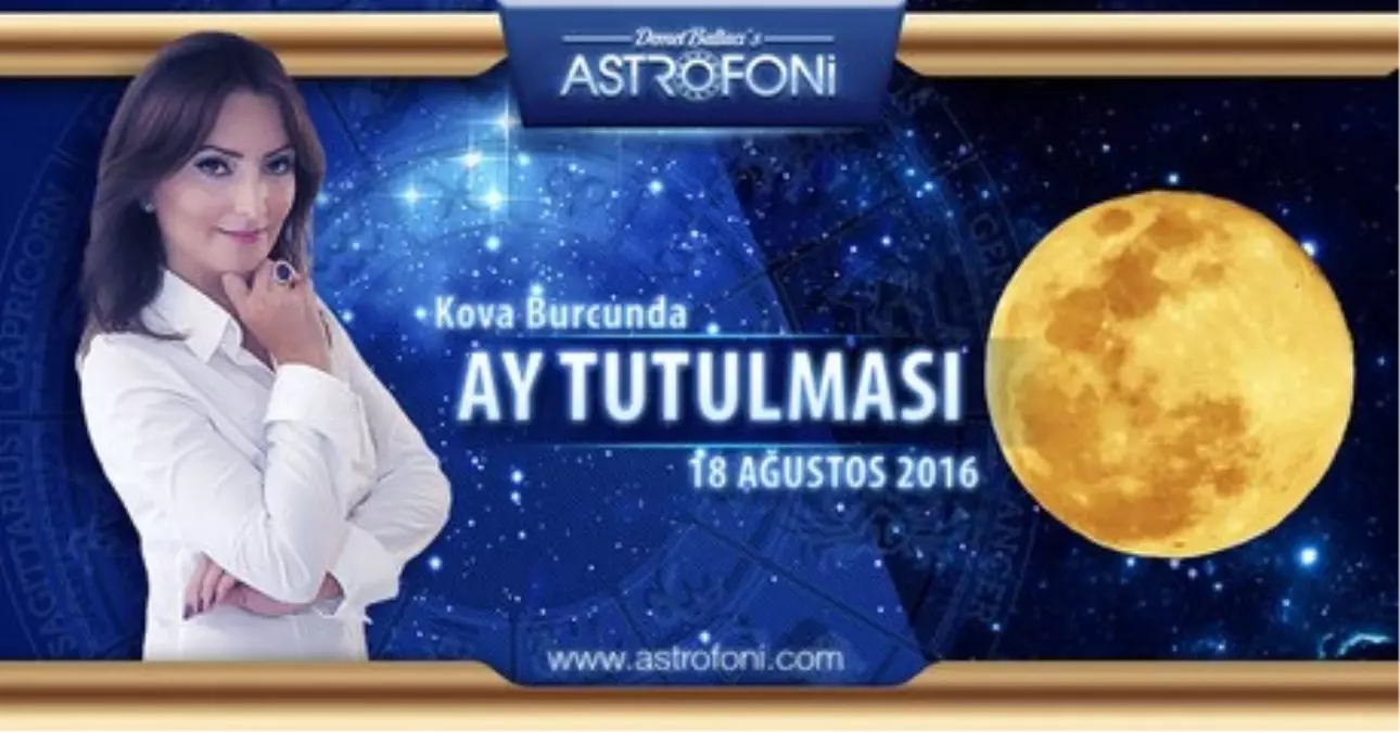 Kova Burcunda Ay Tutulmasi 18 Ağustos 2016