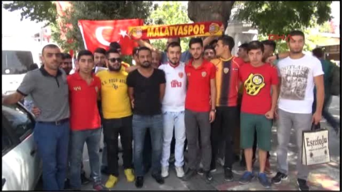 Malatyaspor Taraftarları Elazığ\'a Kan ve Destek Vermeye Gitti.