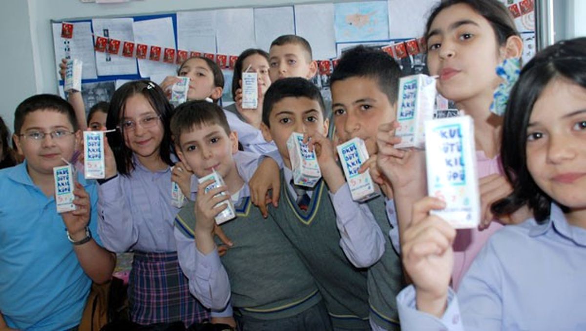 Okul Sütü Programına Devam