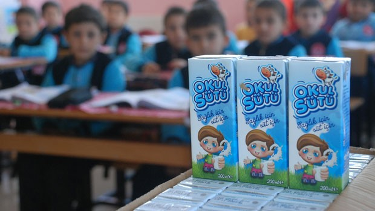 Okul Sütü Programına Devam