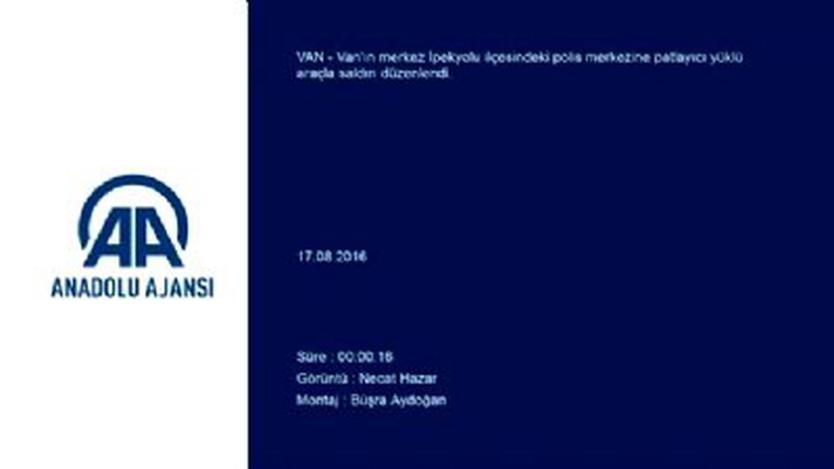 Van\'da Patlama ve Silah Sesleri (1)