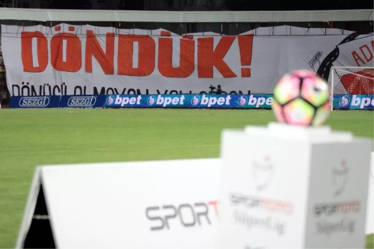 Adanaspor: 0 - Bursaspor: 0 (Maç Devam Ediyor)