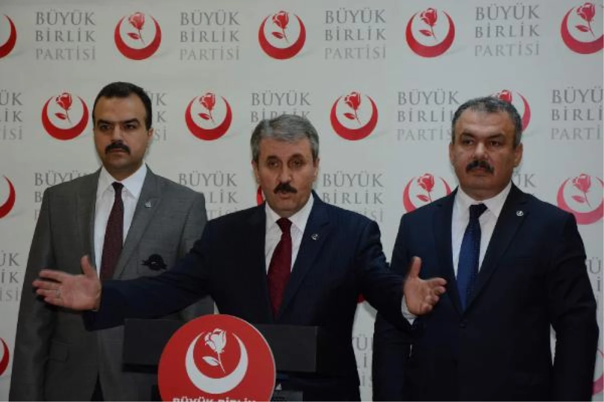 BBP Başkanı Destici: "Hakkımızda Yalan Haberler Yapılıyor"