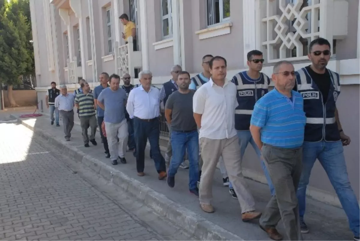 Fethiye\'deki Fetö Operasyonunda 10 Kişi Tutuklandı