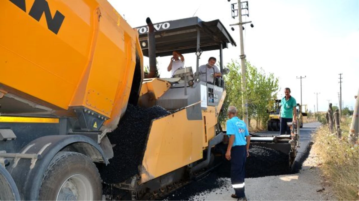 Kartepe Yolları Asfaltlanıyor