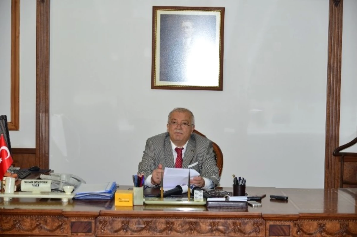 Vali Necati Şentürk Kentin Eğitim Ortalamasını Değerlendirdi