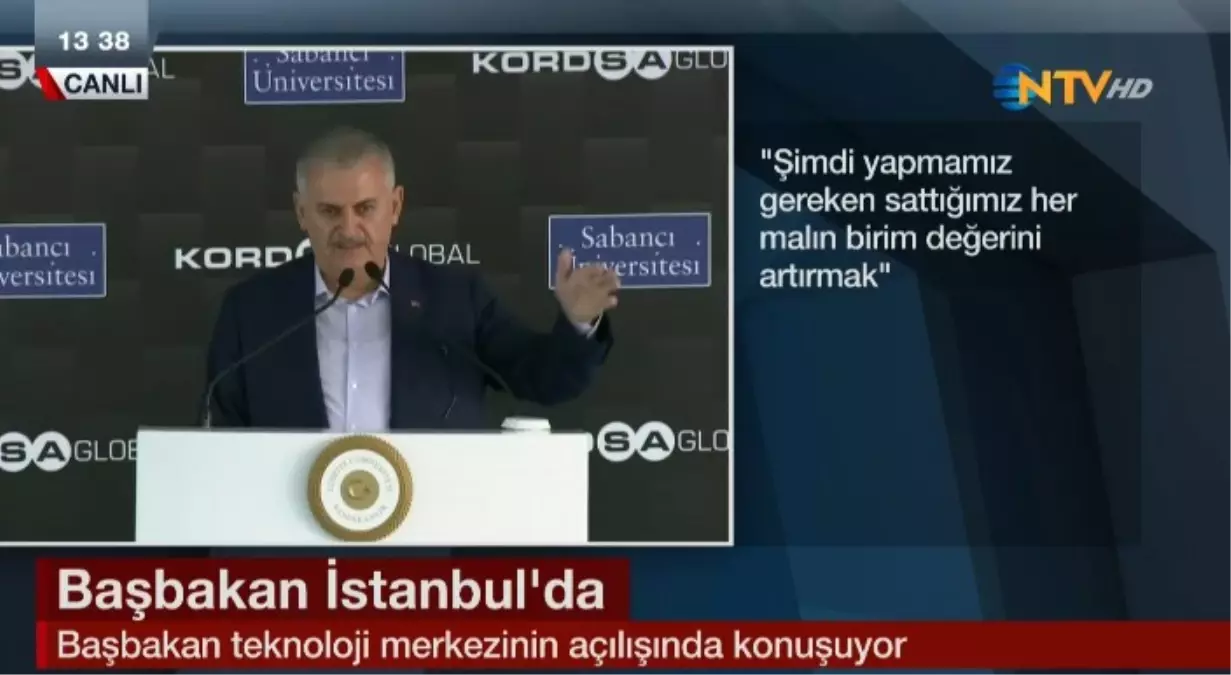 Başbakan Yıldırım: "Şimdi İşler Değişti.