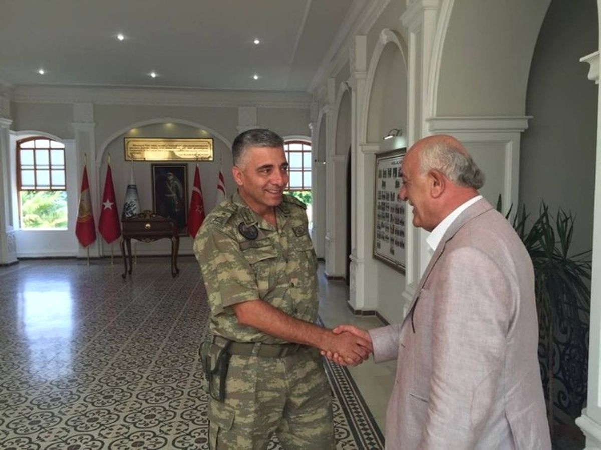 Başkan Dingil\'den Tuğgeneral Olgay\'a Ziyaret