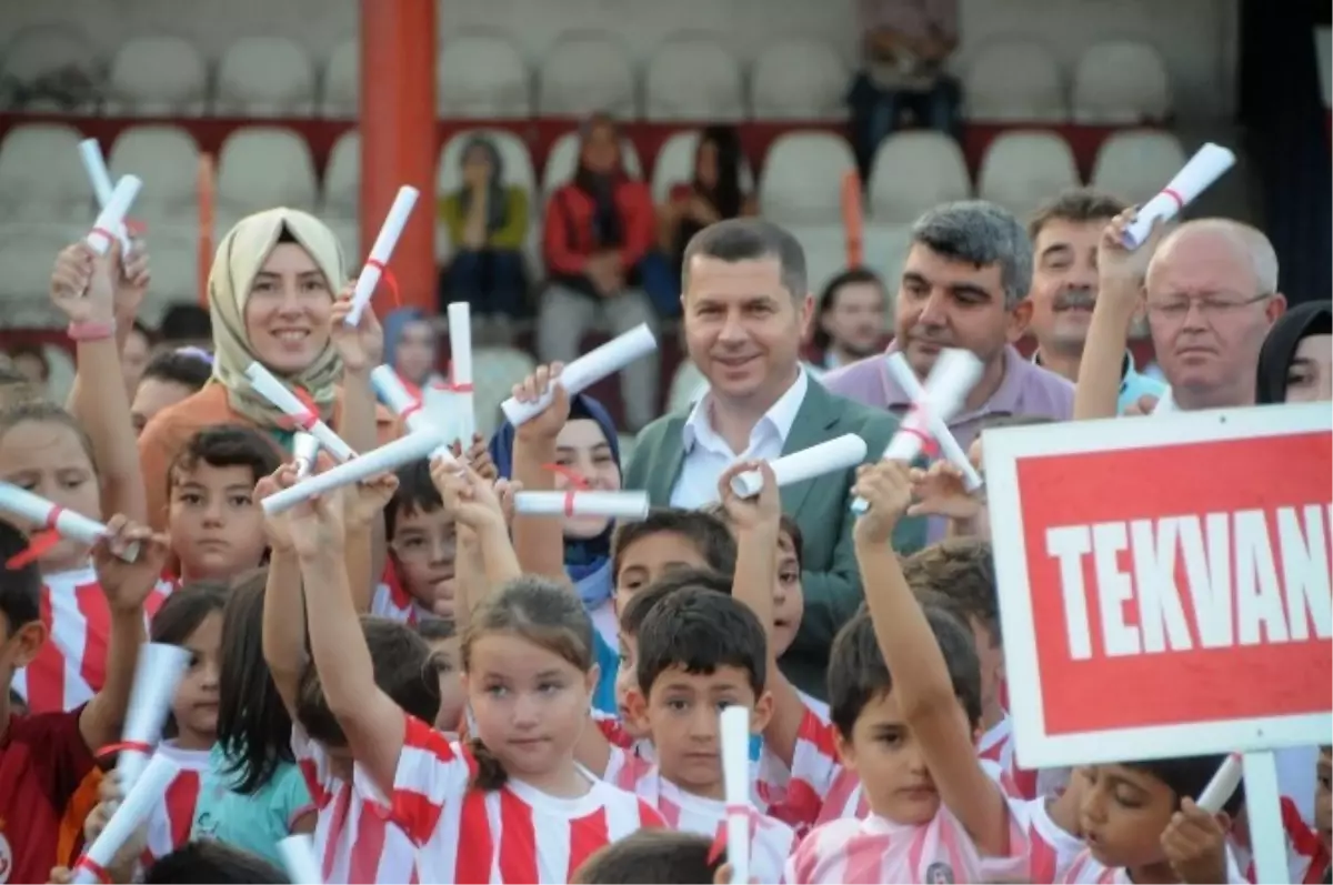 Çan Belediyesi 8. Yaz Spor Okulları Sezonu Kapattı