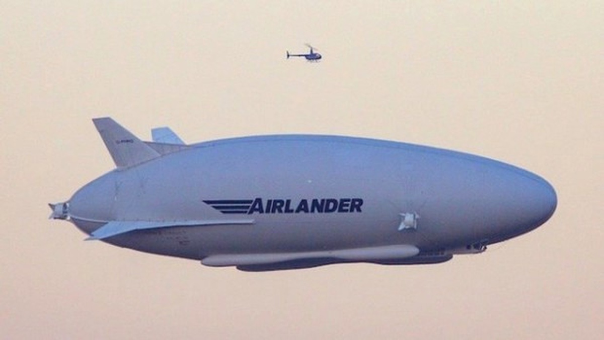 Dünyanın En Büyük Hava Aracı Airlander Uçtu!