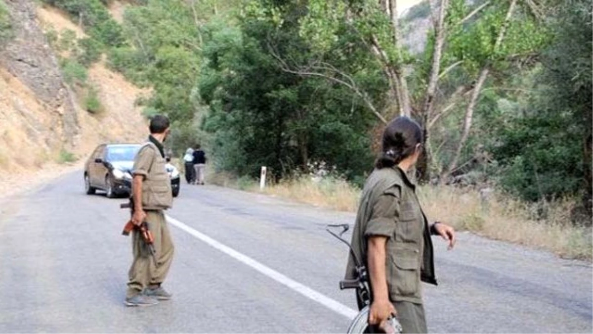 PKK\'lı Teröristler, Nusaybin\'de Yol Kesti