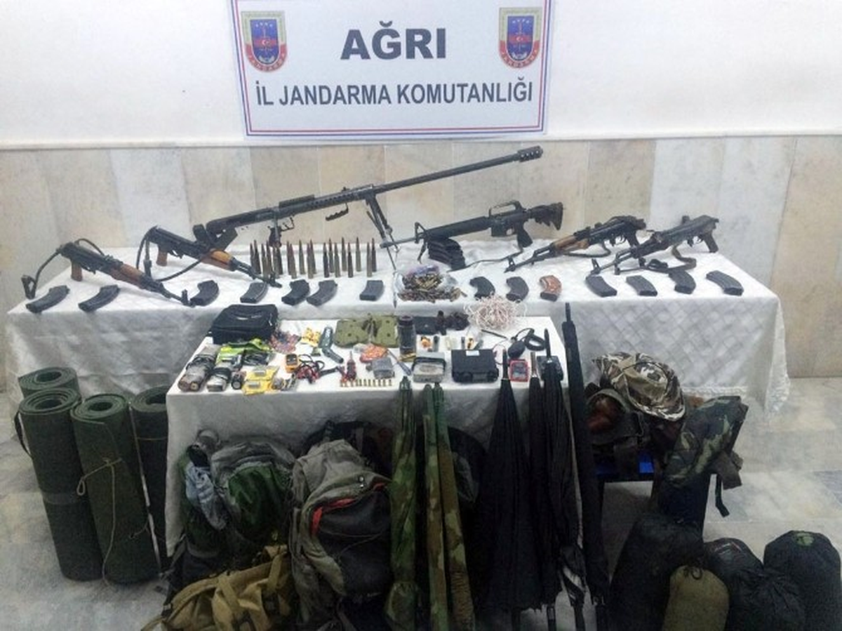 Ağrı\'da Terör Operasyonu: 13 Gözaltı