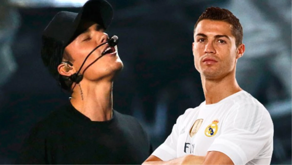 Cristiano Ronaldo ve Justin Bieber Beyaz Perdede Buluşuyor