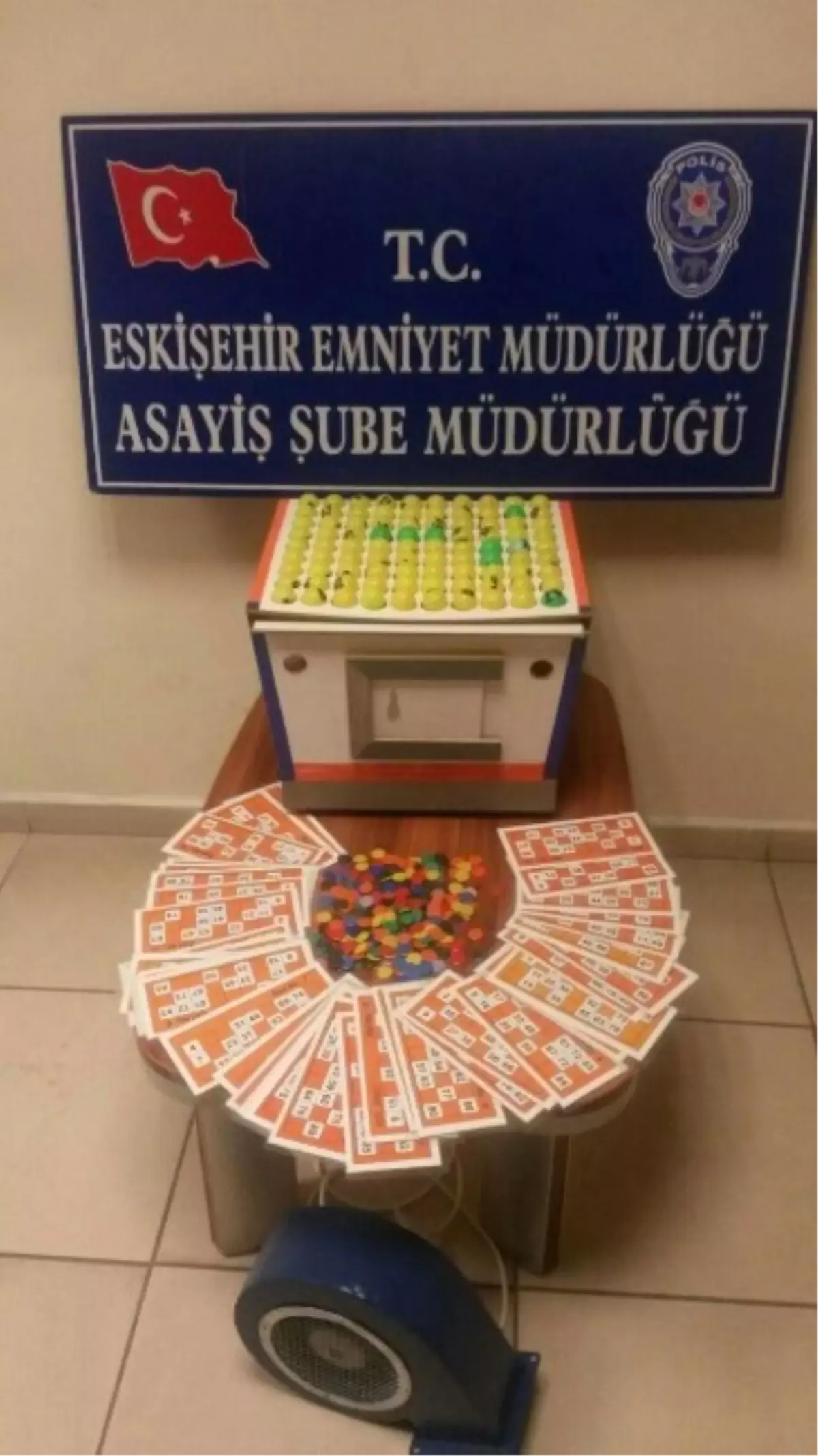 Eskişehir\'de Tombala Operasyonu