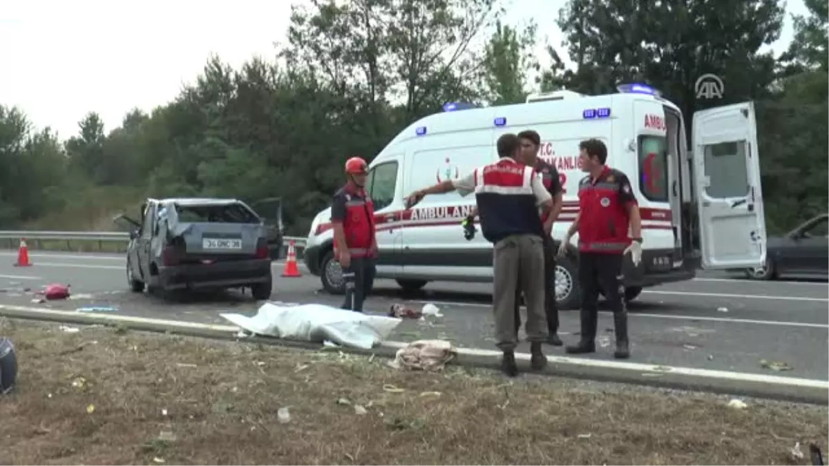 Trafik Kazaları: 1 Ölü, 3 Yaralı