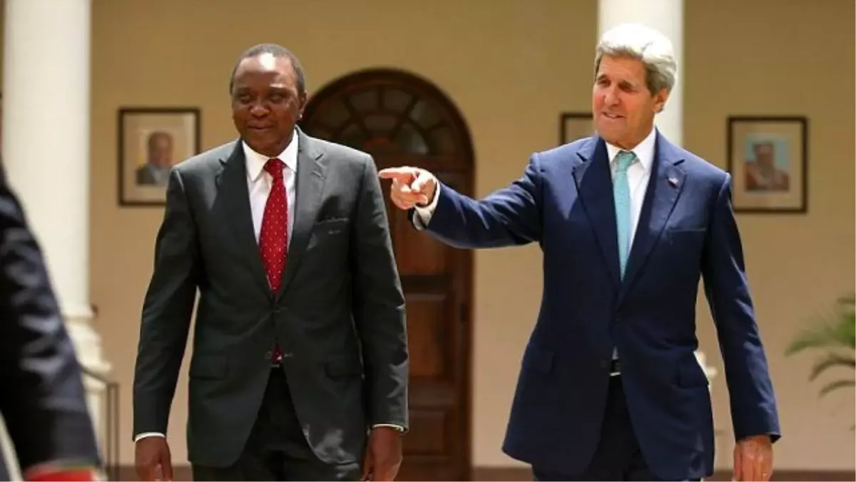 ABD Dışişleri Bakanı Kerry Kenya\'da