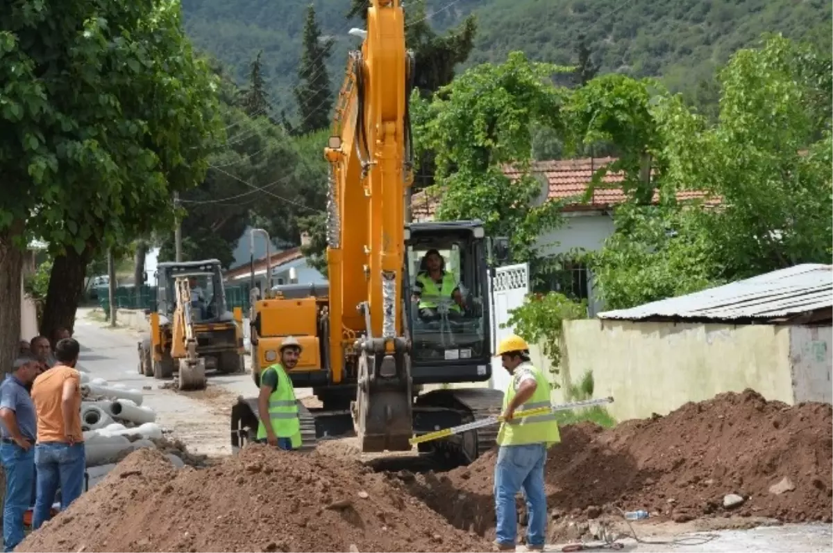 Akçapınar Mahallesinin Kanalizasyon Hattı Tamamlandı