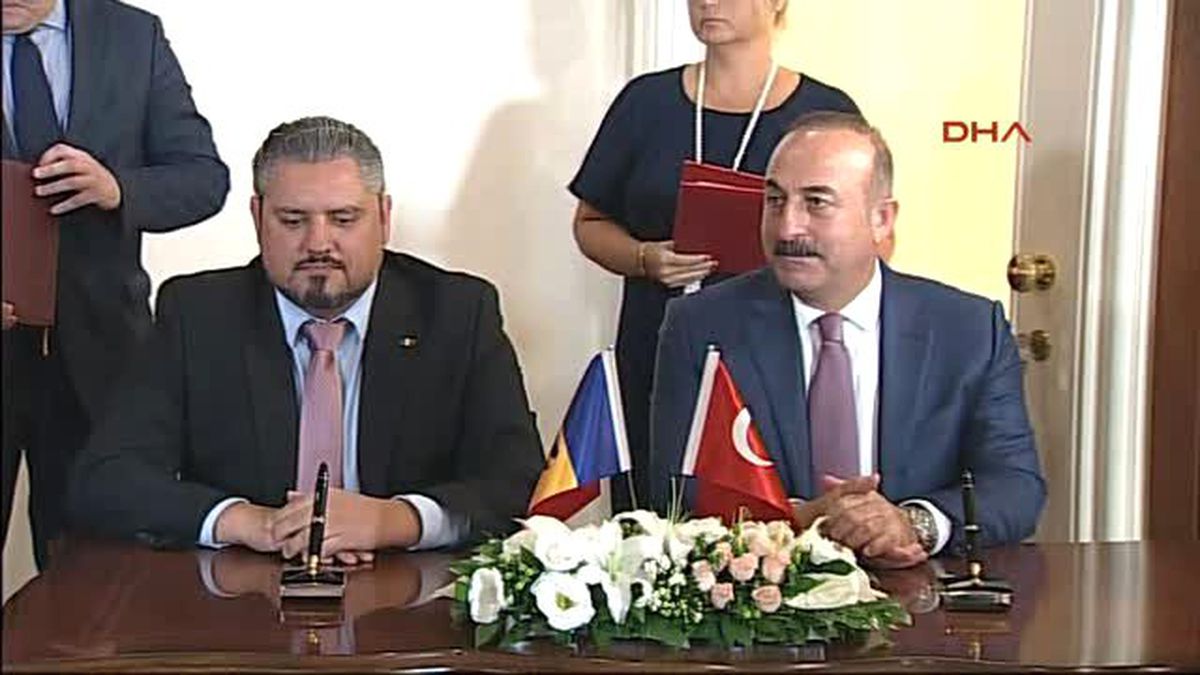 Dışişleri Bakanı Çavuşoğlu, Moldova Disisleri Bakani Andrei Galbur ile Ortak Basın Toplantısı...