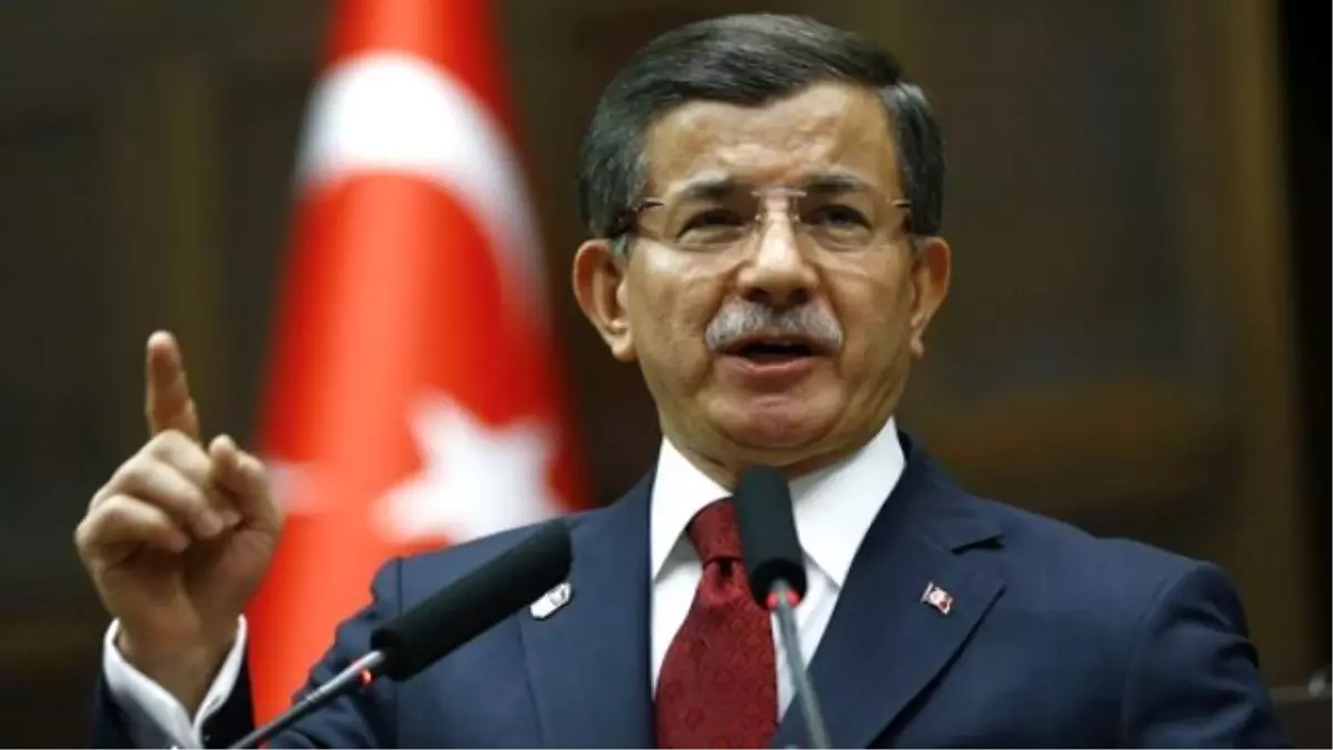 Eski Başbakan Davutoğlu Açıklaması