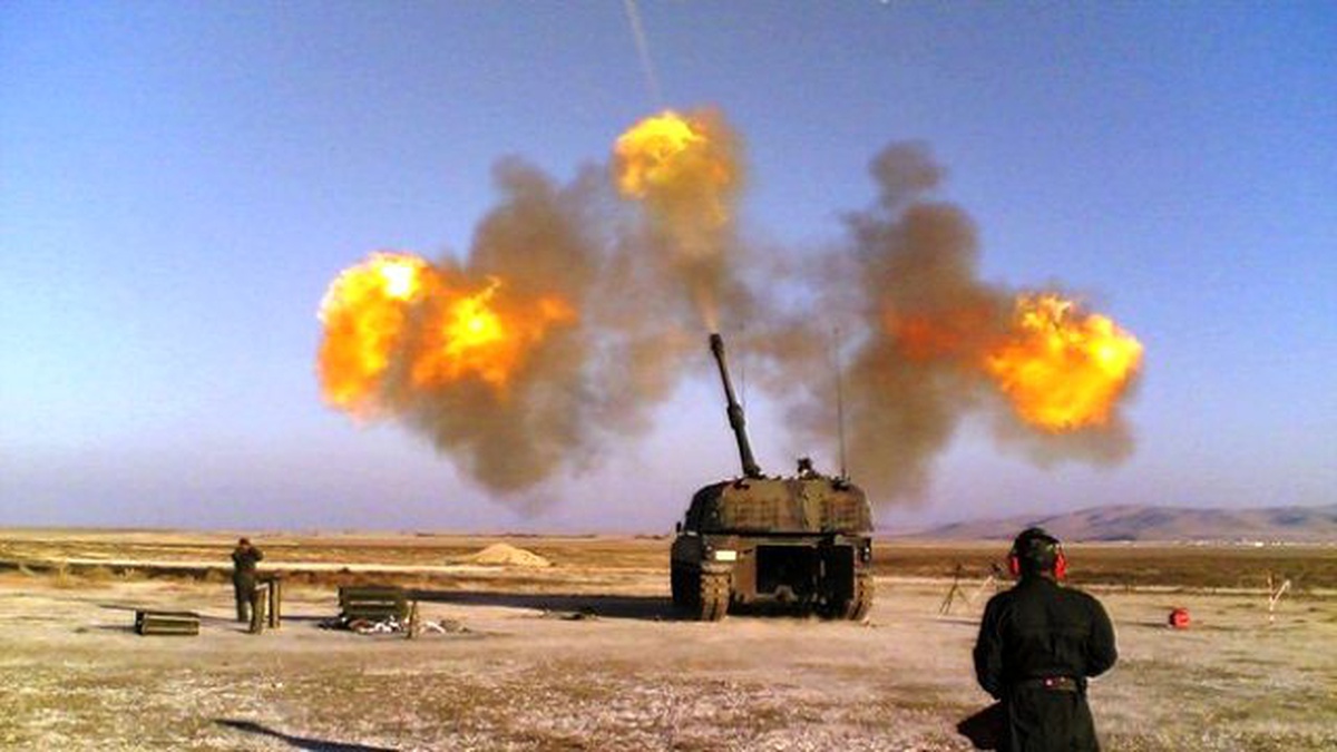 Işid\'in Havan Atışına Obüslerle Karşılık Verildi