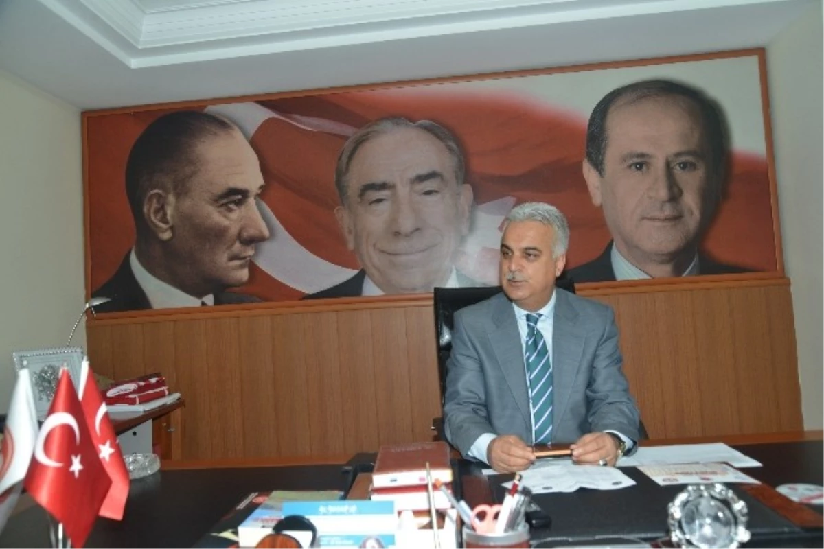 MHP İl Başkanı Baş: "Türkiye Diz Çökmeyecektir"