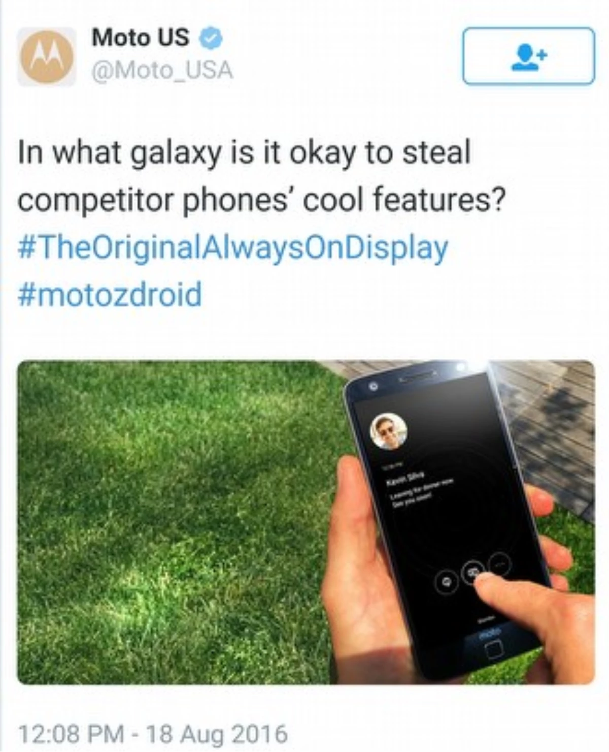 Motorola, Galaxy Note 7\'yi Suçladı!
