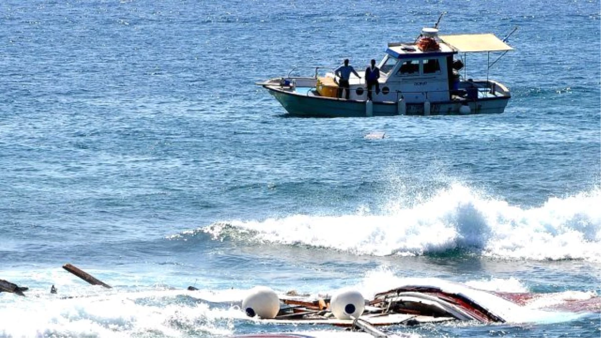 Sığınmacıları Taşıyan Tekne Alabora Oldu: 1 Ölü, 2 Kayıp