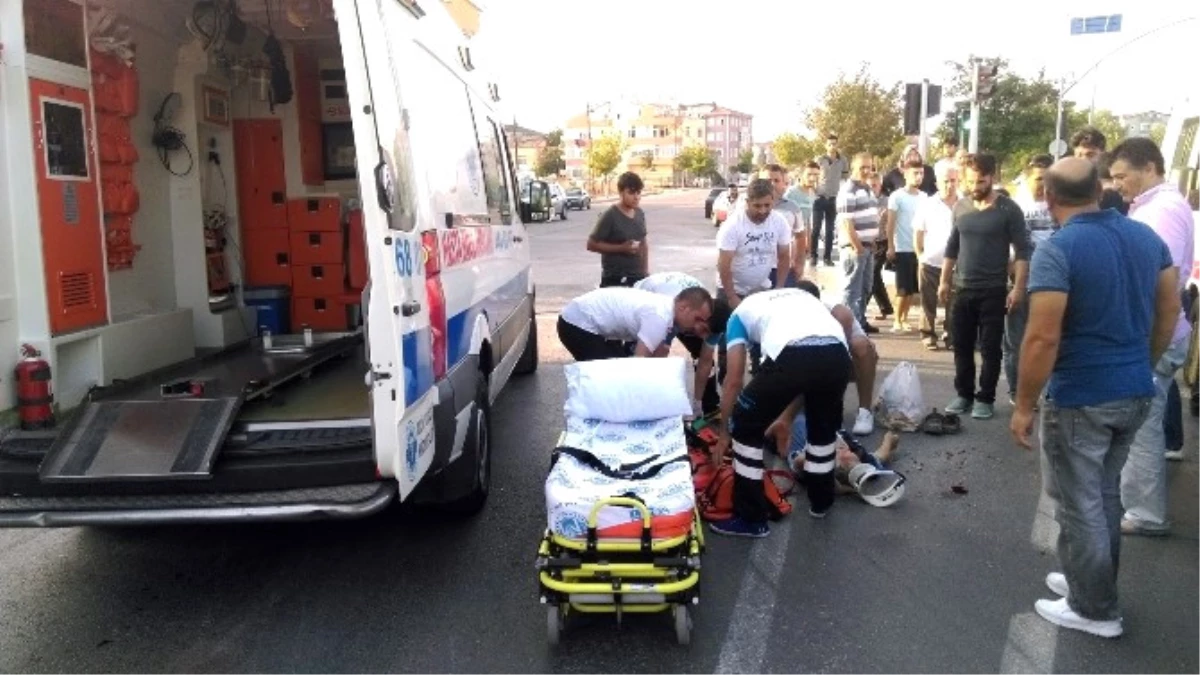 Silivri\'de Trafik Kazası: 1 Yaralı