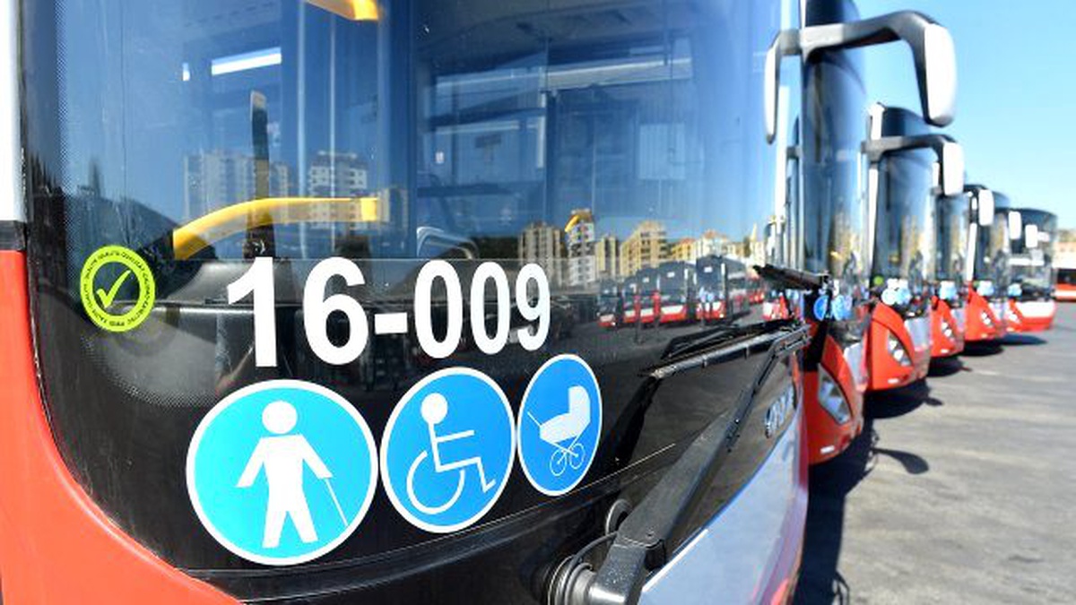 100 körüklü otobüsün ilk partisi geldi