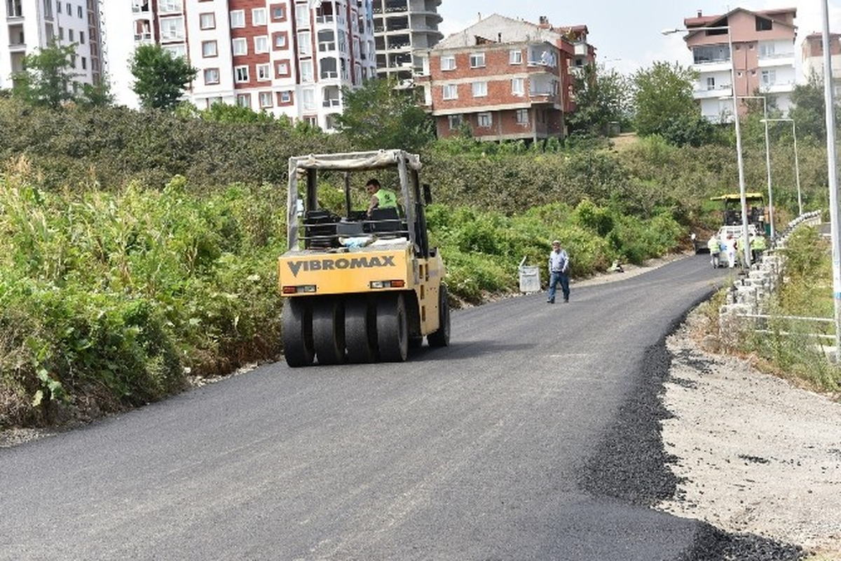 Altınordu\'da Sıcak Asfalt Dönemi
