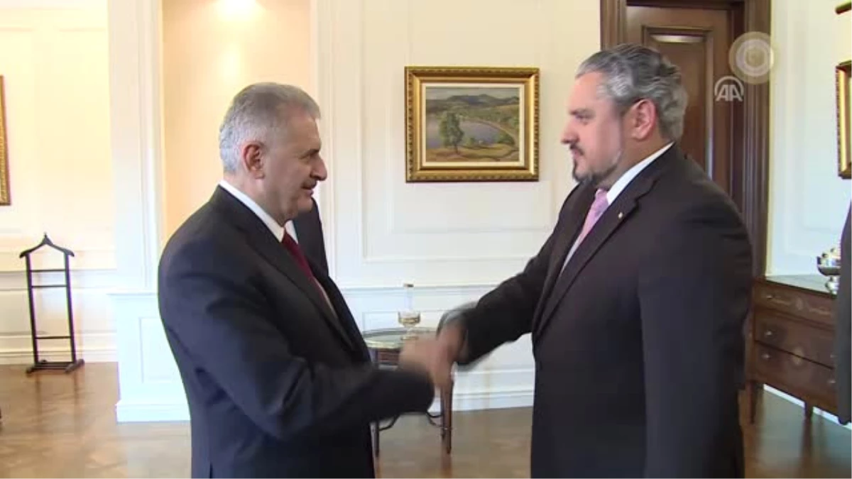 Başbakan Yıldırım, Moldova Başbakan Yardımcısı Galbur\'u Kabul Etti