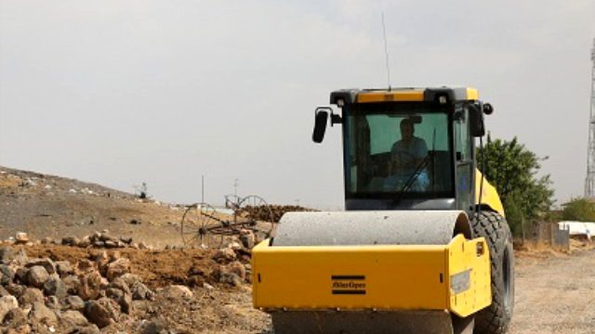 Çınar\'da Köy İçi Yollarının Parkelenmesi Çalışması Başladı