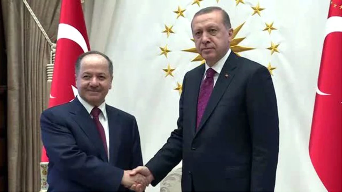 Erdoğan - Barzani Görüşmesinde FETÖ Okullarının Kapatılması ve Terörle Mücadele Ele Alındı