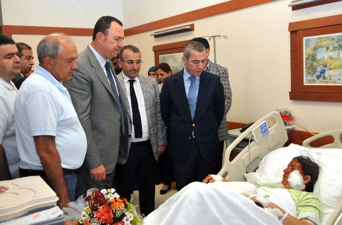 Gso\'dan Terör Saldırısında Yaralananlara Geçmiş Olsun Ziyareti