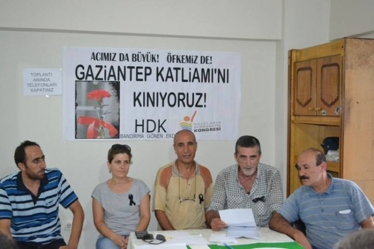 Hdk\'nin Basın Açıklamasına İzin Çıkmadı