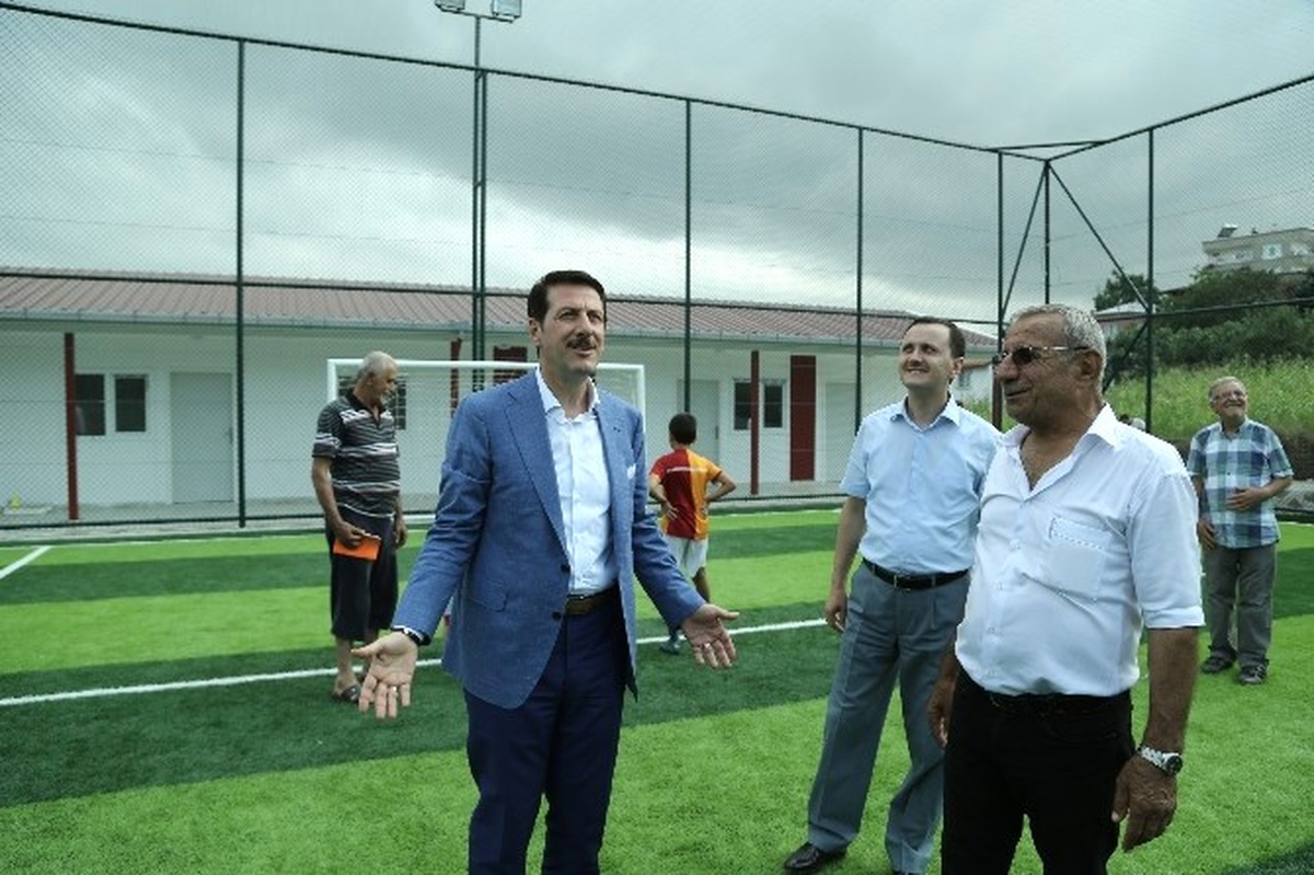İlmadım\'da Mahallelere Spor Tesisi