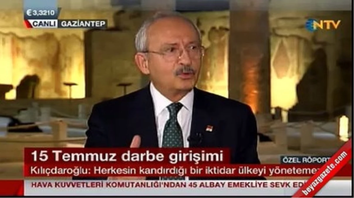 Kılıçdaroğlu: Darbe Girişimi Davası Televizyondan Yayınlansın