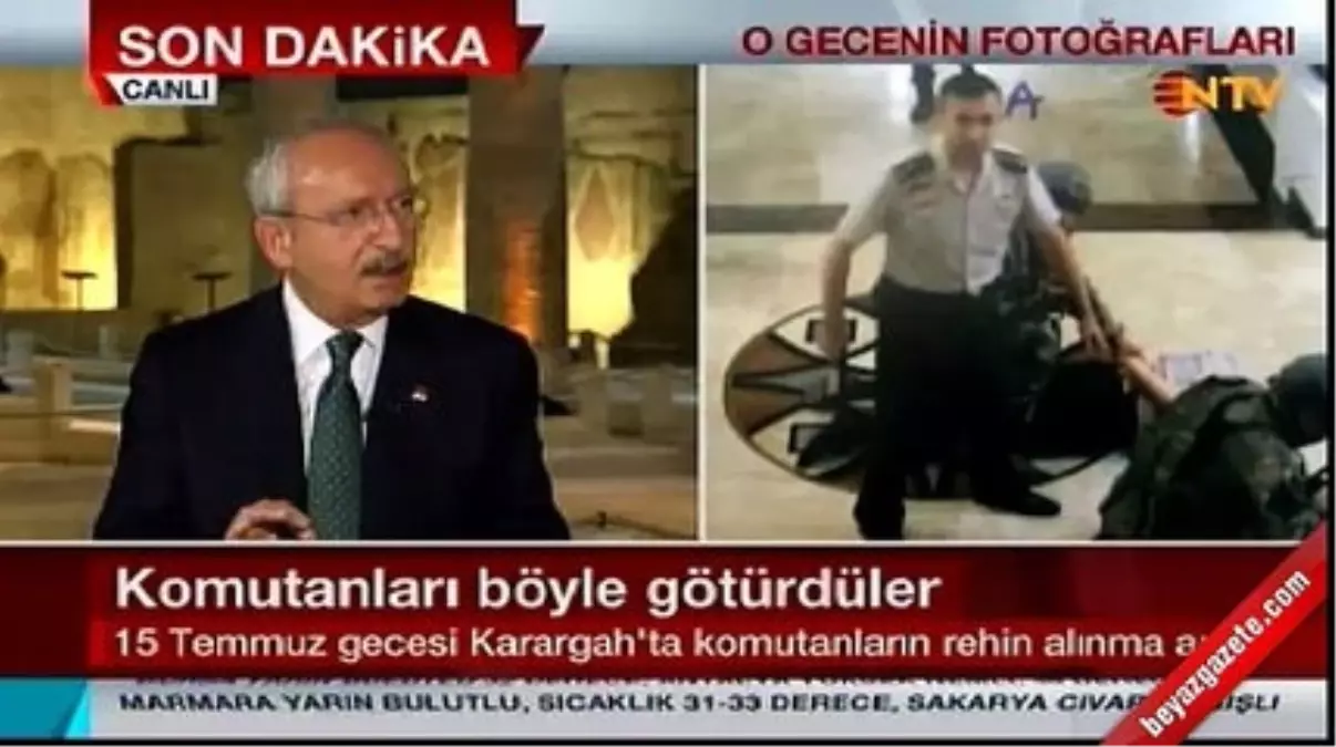 Kılıçdaroğlu\'na Göre Darbeyi Atatürkçü Subaylar Engelledi