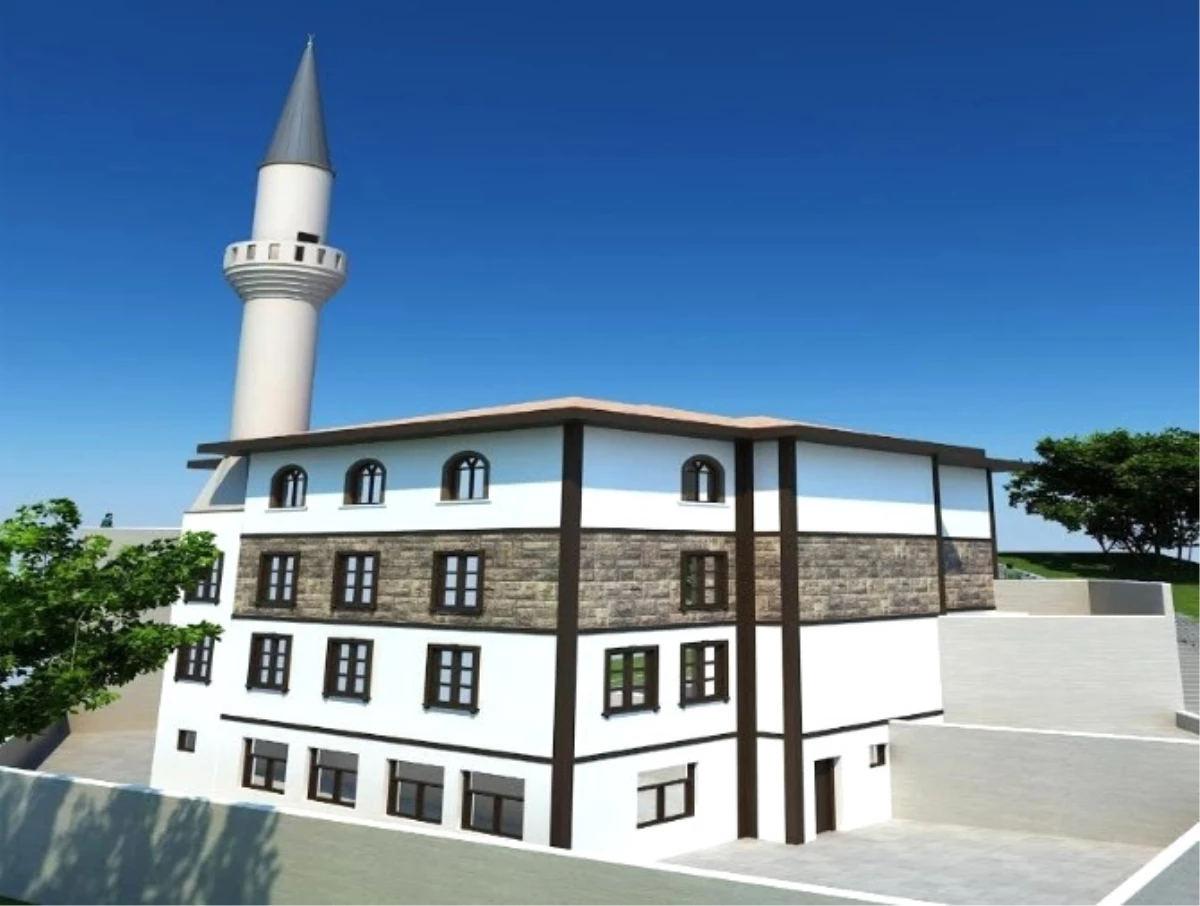 Mamak\'ta Selçuklu Mimarisiyle 4 Yeni Mahalle Camisi