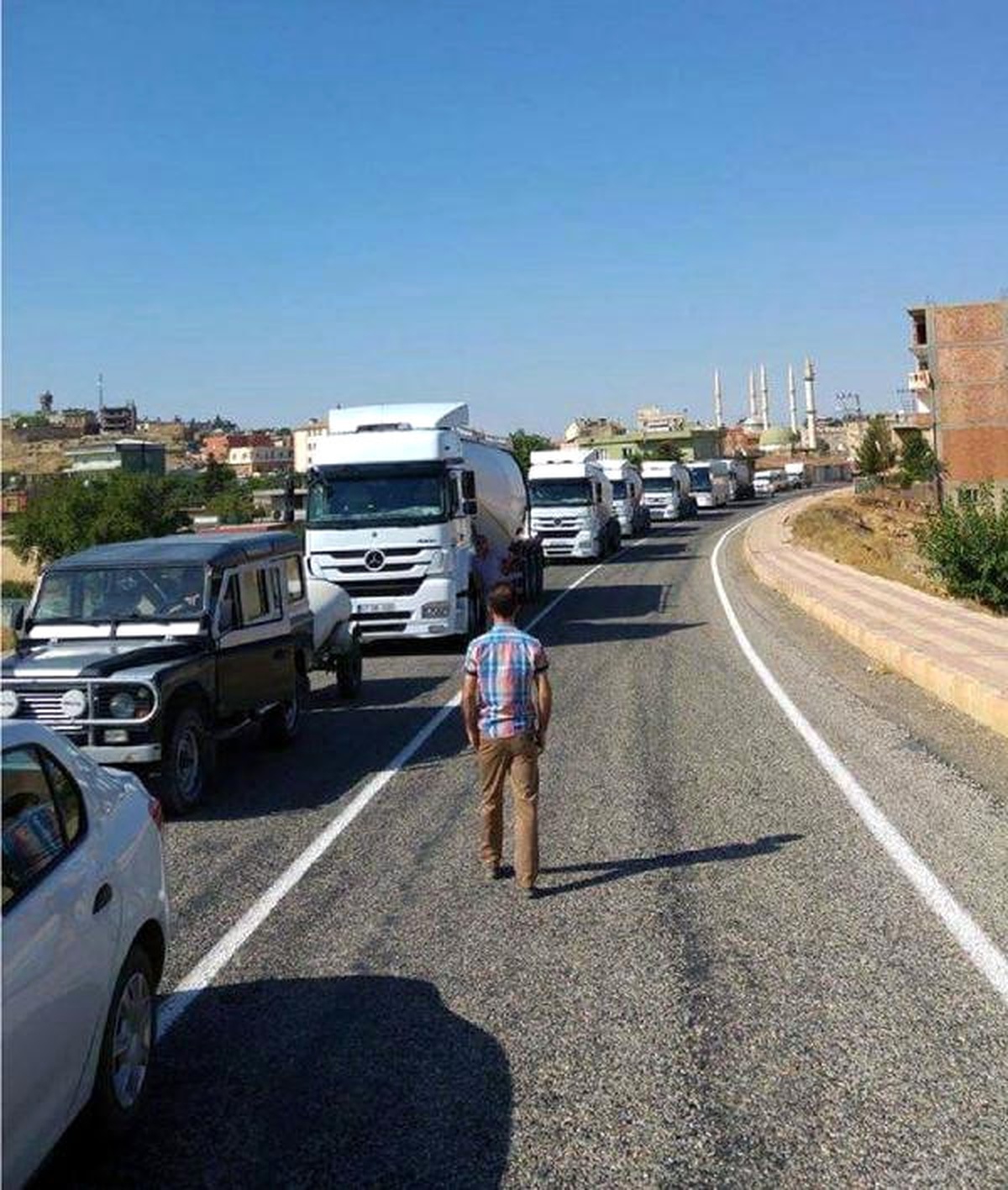 Mardin\'de PKK\'nın Tuzakladığı 1.5 Ton Patlayıcı İmha Edildi