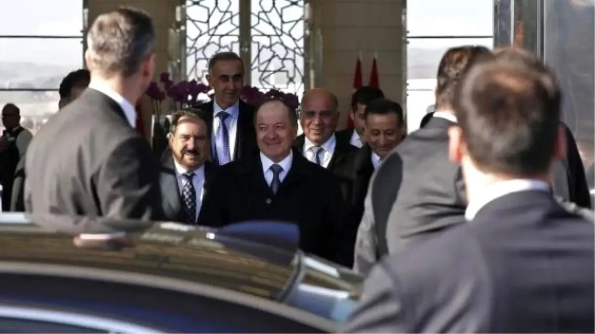 Mesud Barzani Ankara'da