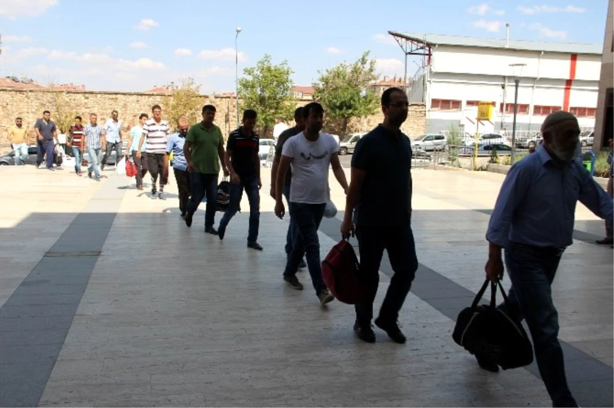 Nevşehir\'de Fetö/pdy\'den 13 Kişi Adliyeye Sevk Edildi