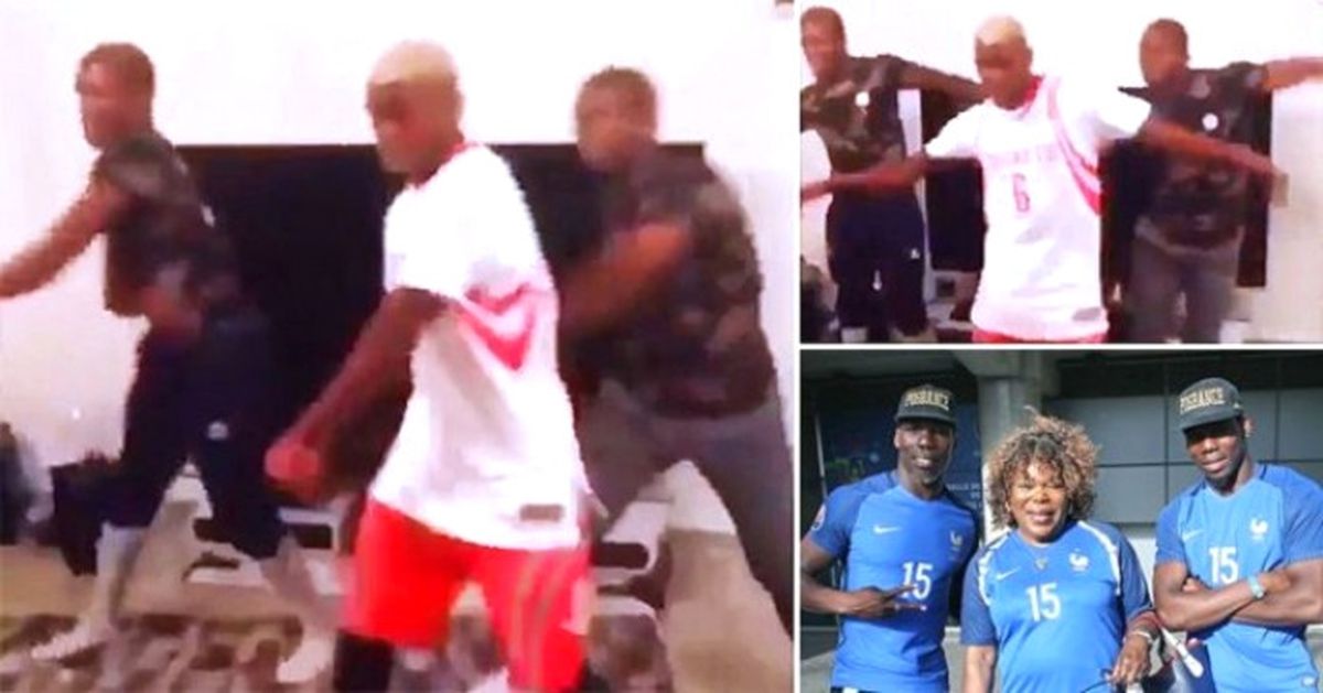 Pogba ve İkiz Kardeşlerinden Dans Şov!