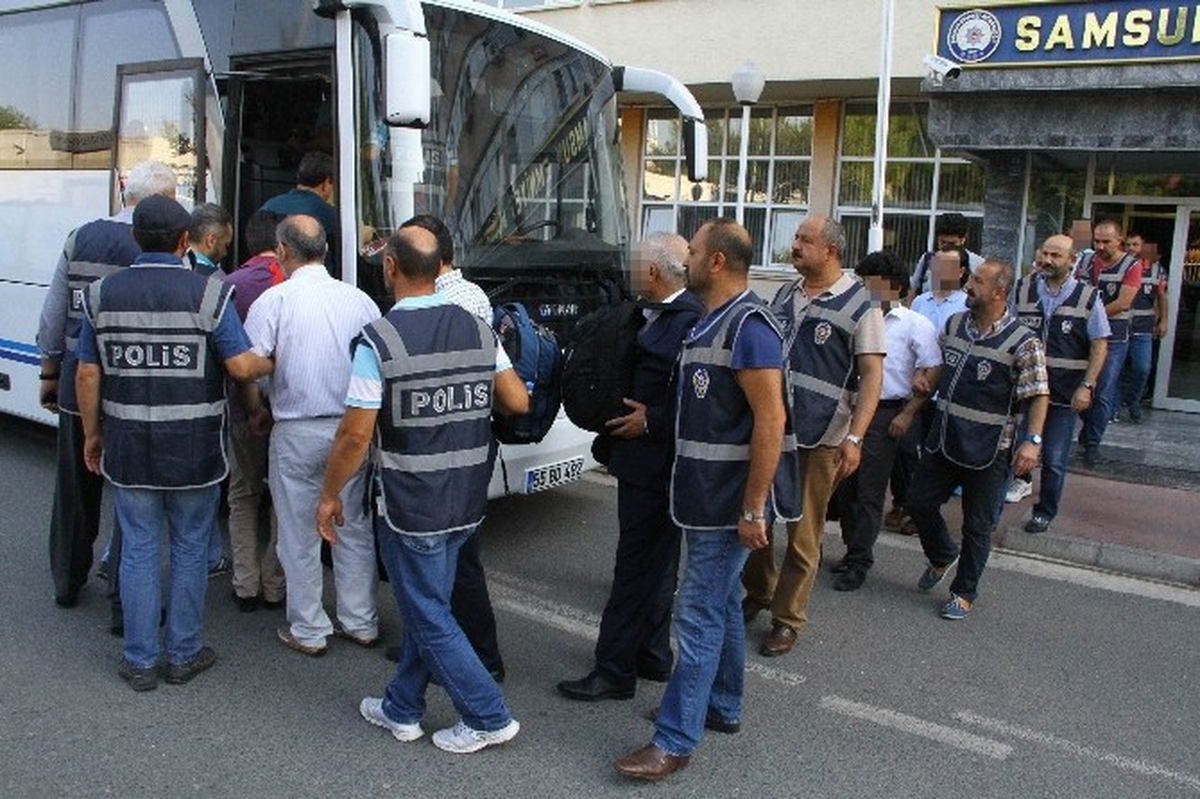 Samsun\'da Akademisyenler Adliyeye Sevk Edildi