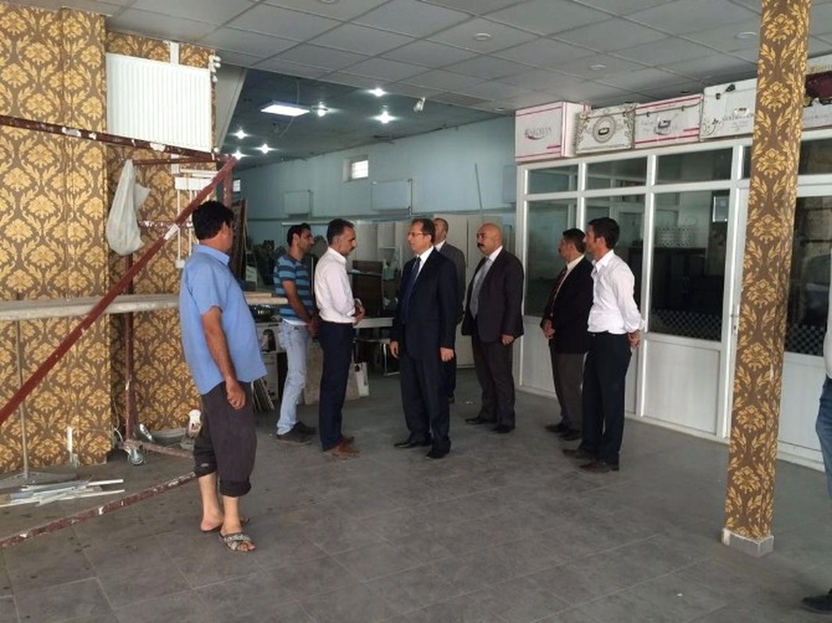 Vali Taşyapan\'dan Mağdur Esnafa Ziyaret