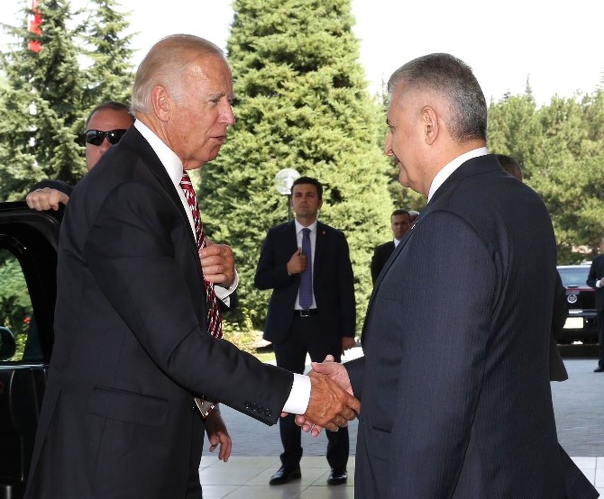 ABD Başkan Yardımcısı Biden, Başbakanlık\'ta