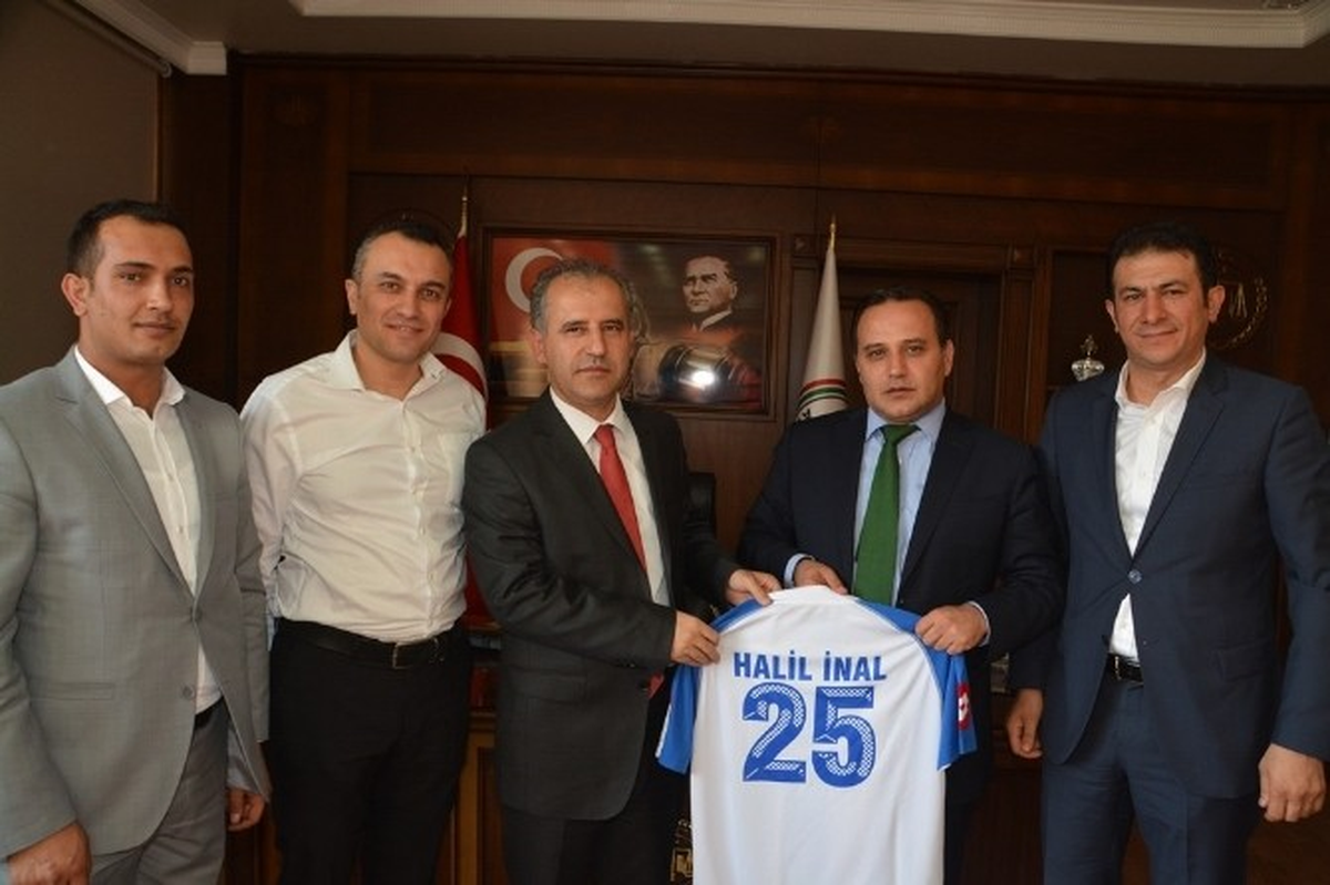 Bb Erzurumspor Kulübü, Cumhuriyet Başsavcısı İnal\'ı Ziyaret Etti
