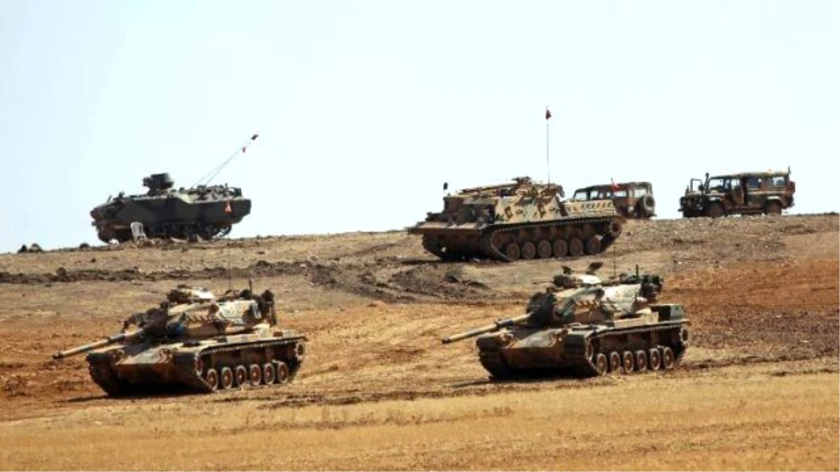 Cerablus\'a Askeri Harekat Başlatıldı! Tanklar Sınırda